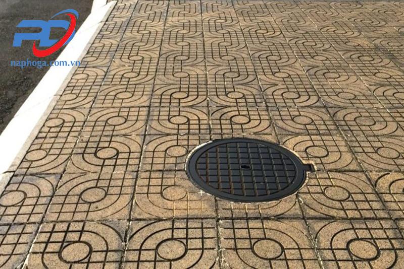Kích thước nắp hố ga phải phù hợp với kích thước hố ga