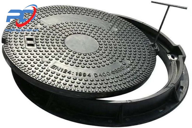 Nắp hố ga composite ngăn mùi thông minh